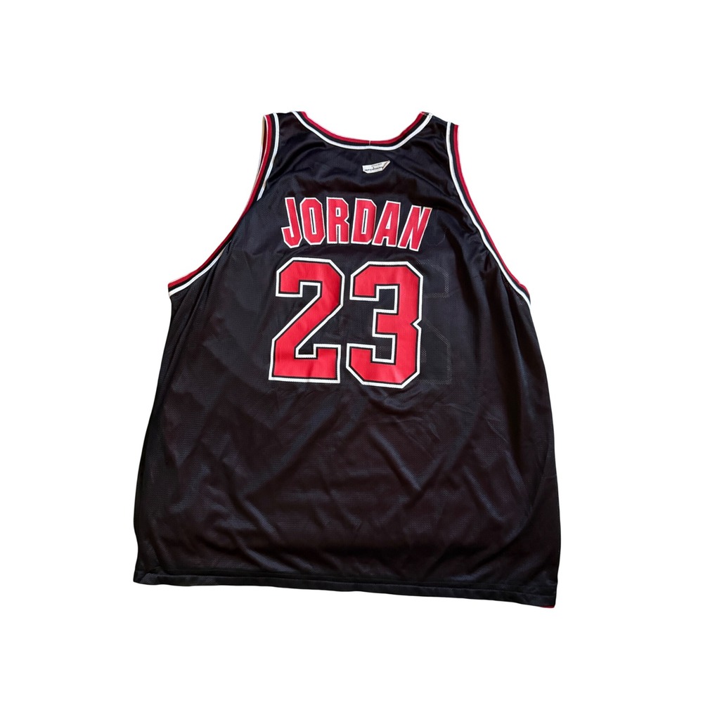 Vintage 90s Champion Michael Jordan #23 Bulls Reversible Jersey Size 52 XL